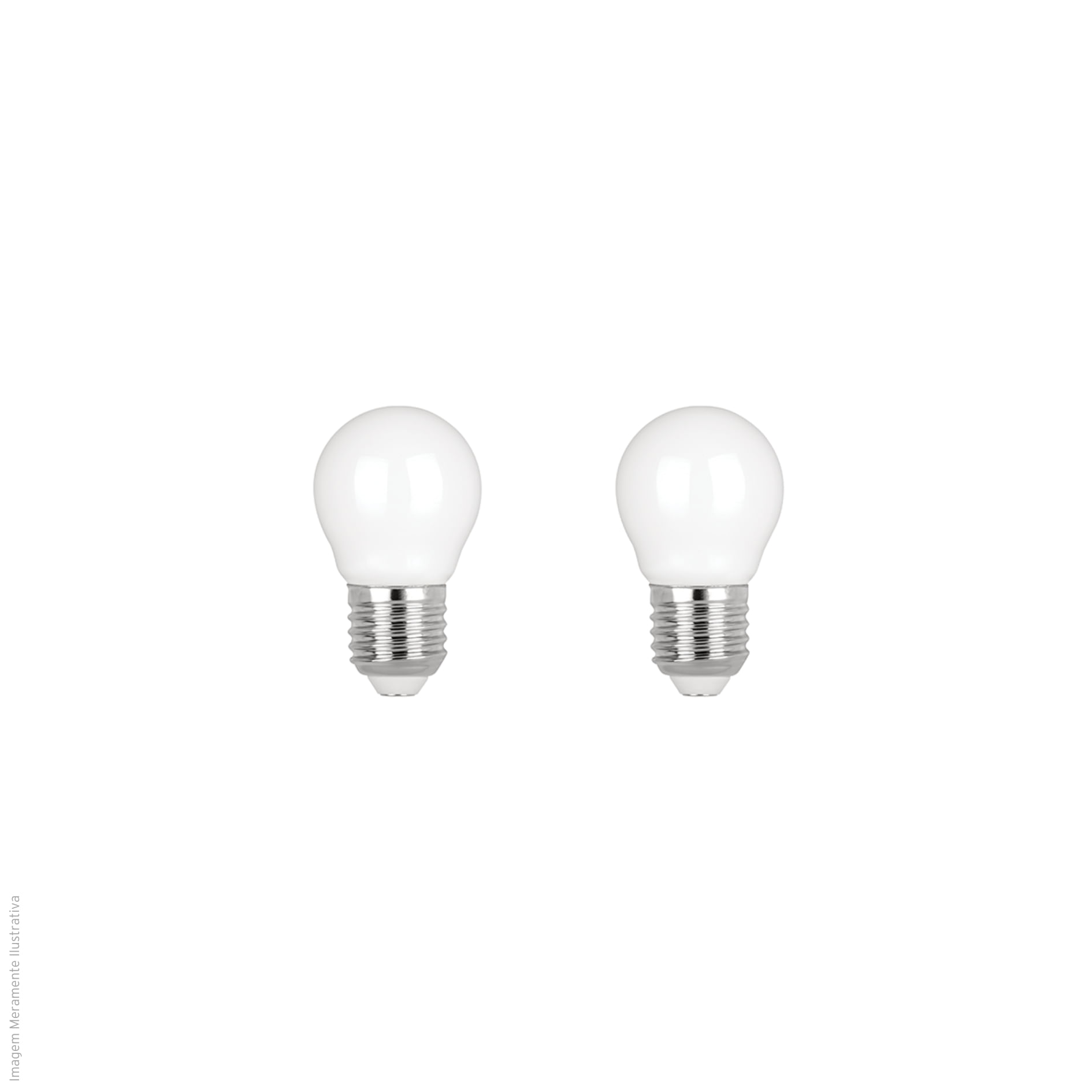 Lâmpadas | Dupla LED Bolinha E27  2,5W