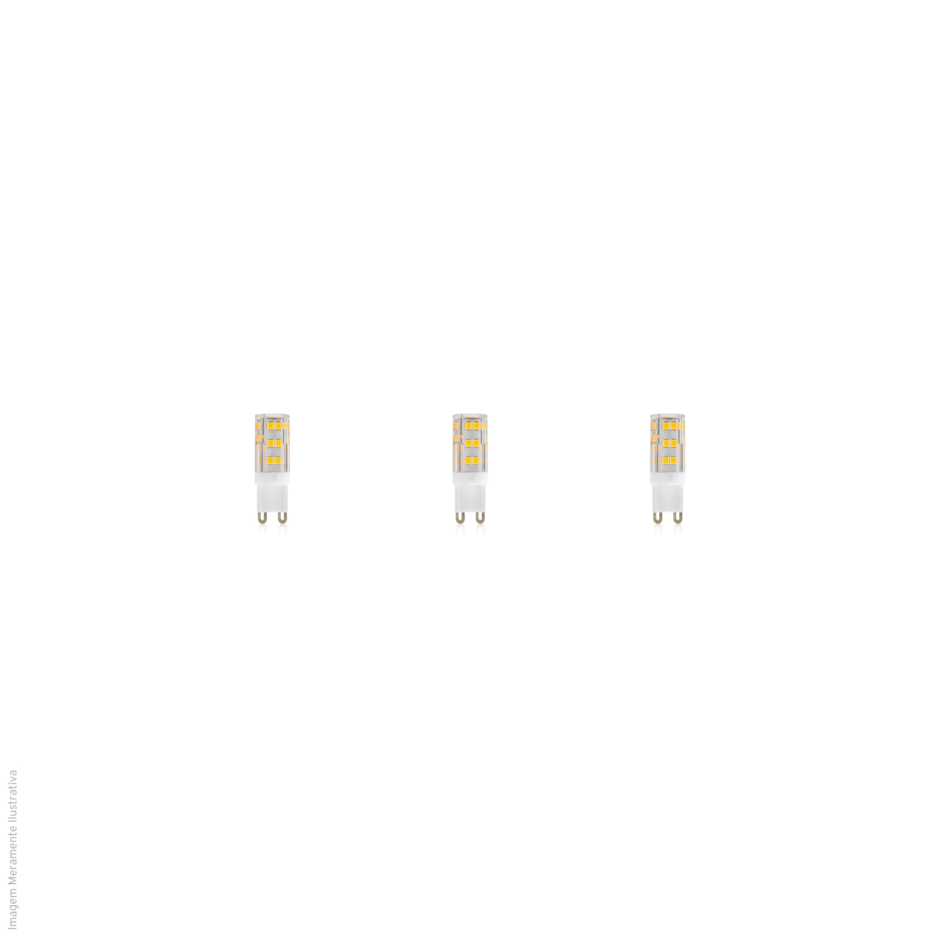 Lâmpadas | Trio G9 3W - Dimerizável