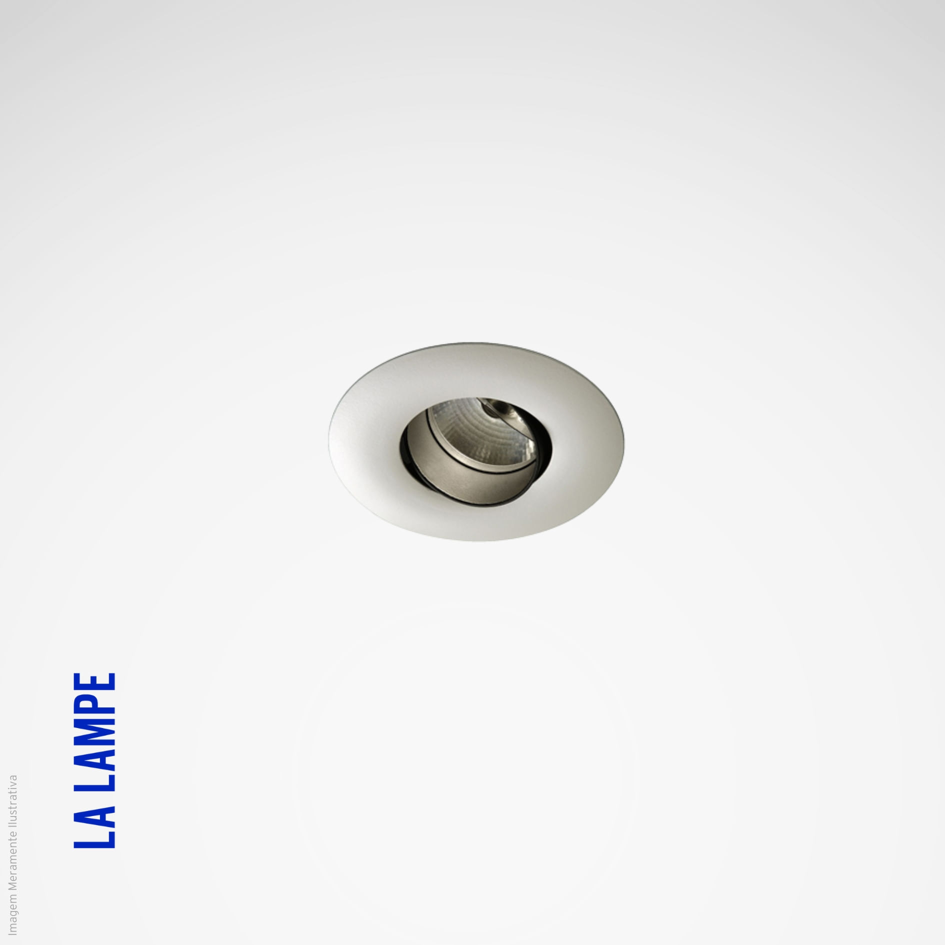 Linha 84 | Spot Embutido AR70 Branco/Preto