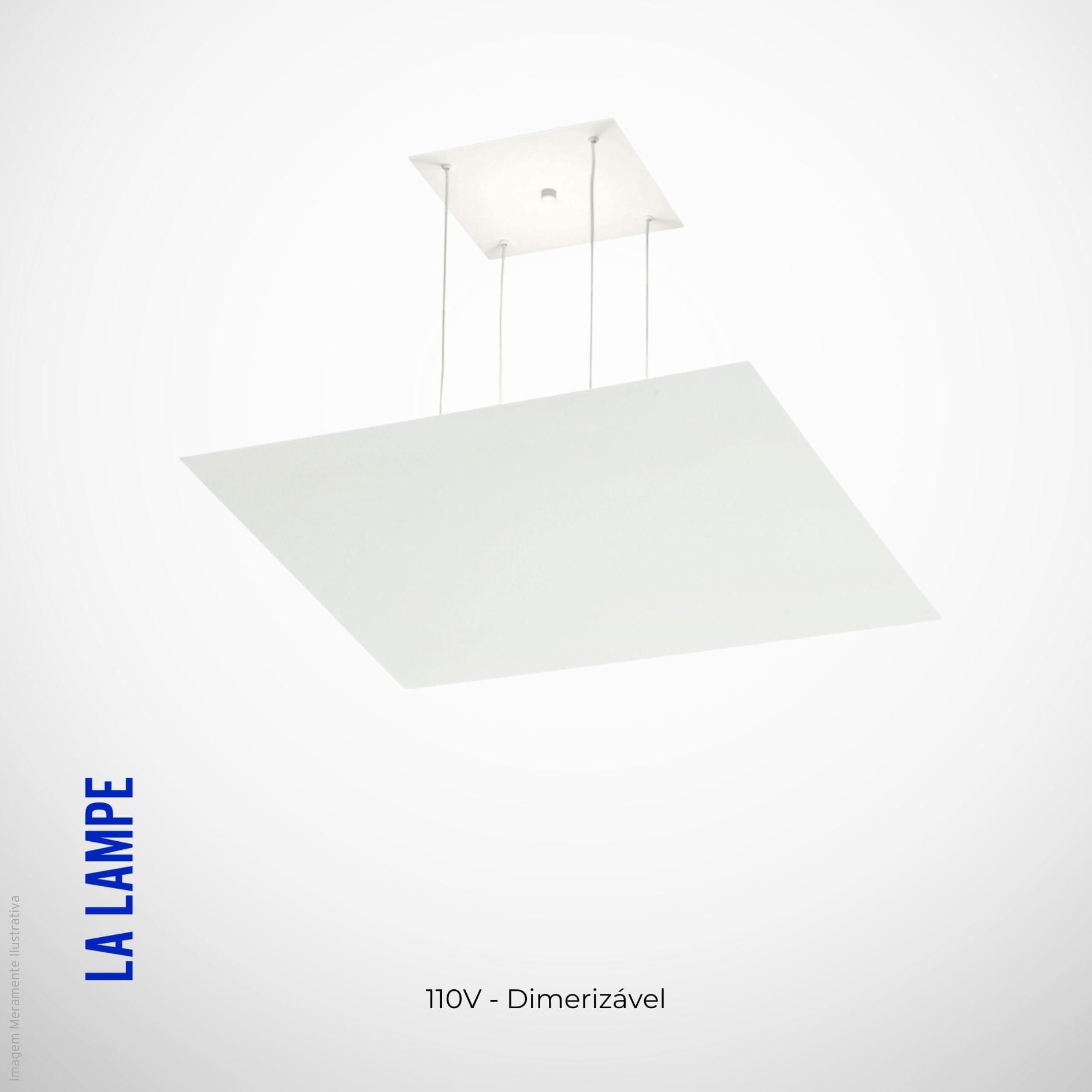 Planar | Plafon LED 38W - Dimerizável