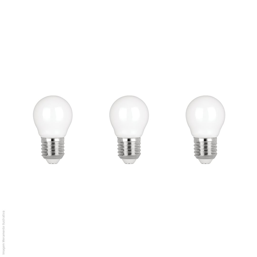 Lâmpadas | Trio LED Bolinha E27 2,5W